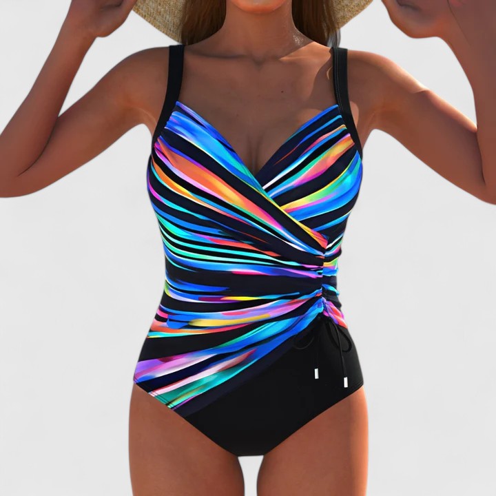 Tazlyne – Vibrant Waves Swimsuit
