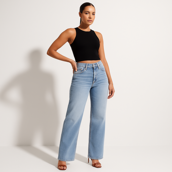 Claire – Mid-Low Rise Stretch Jeans