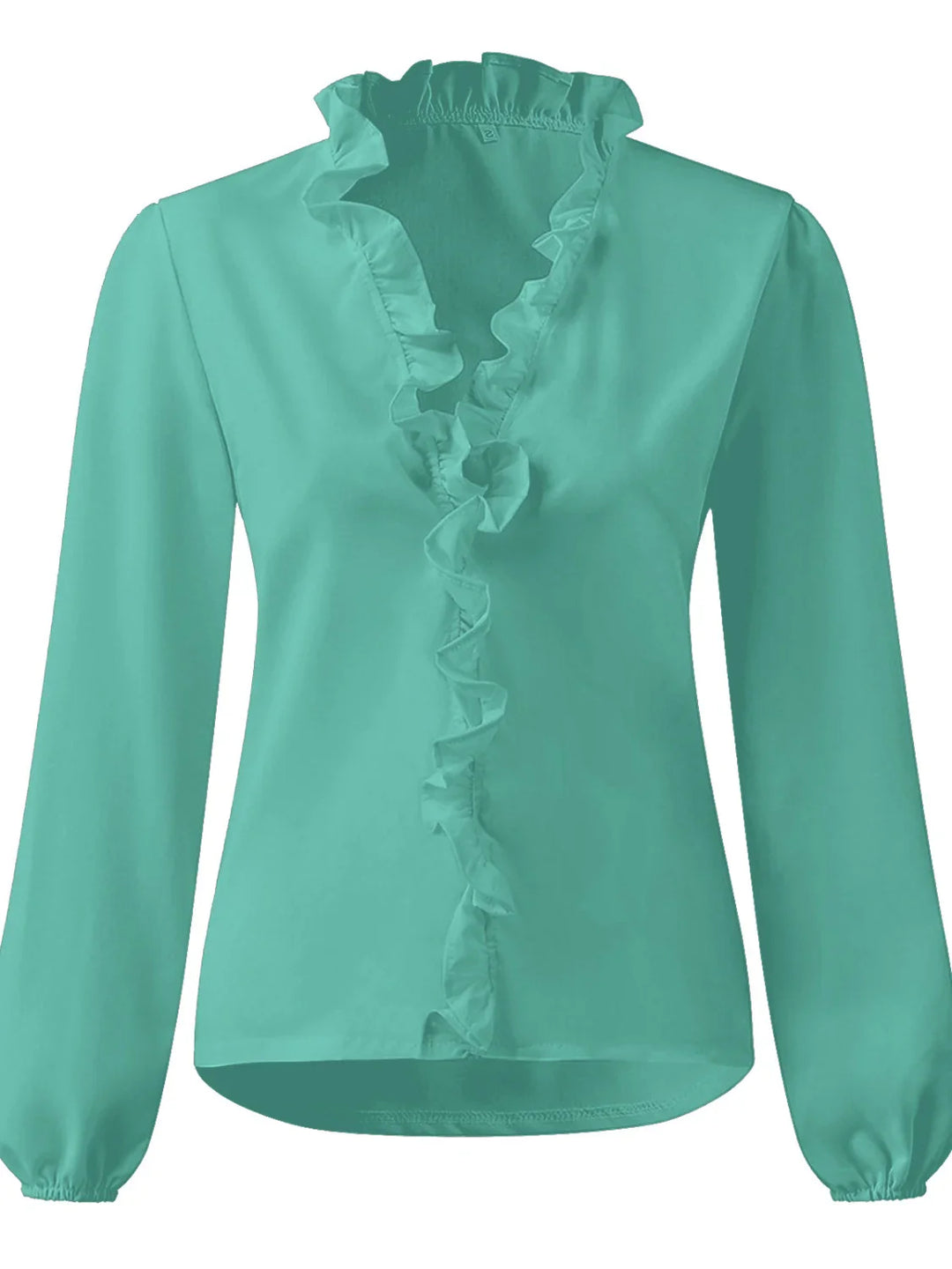 Maeve – Ruffled Long Sleeve Blouse