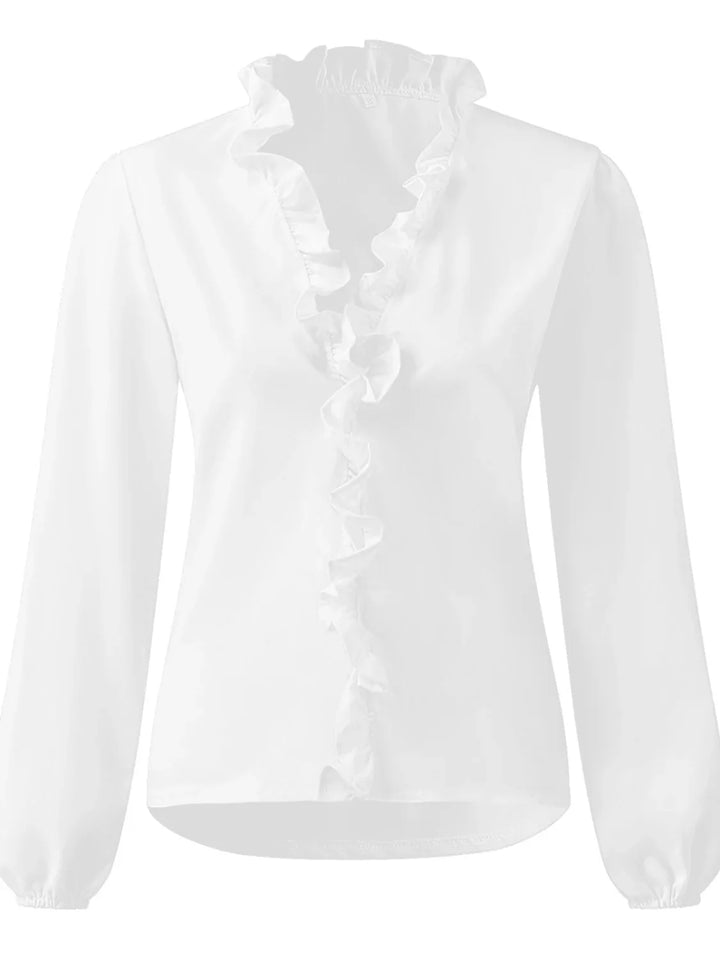 Maeve – Ruffled Long Sleeve Blouse
