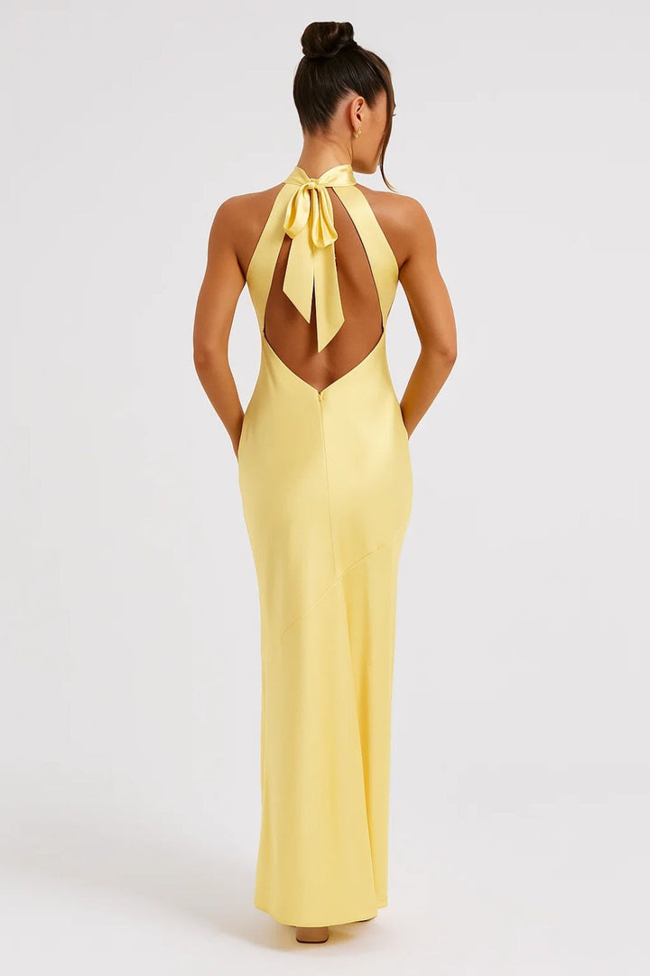 Amelie – Bow-Back Long Dress
