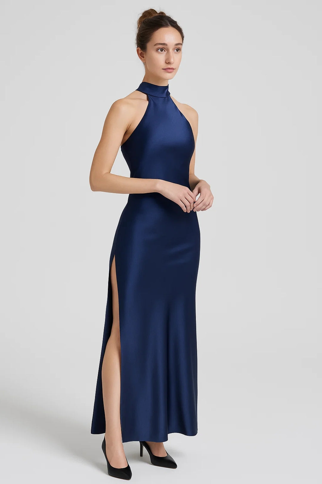 Amelie – Bow-Back Long Dress