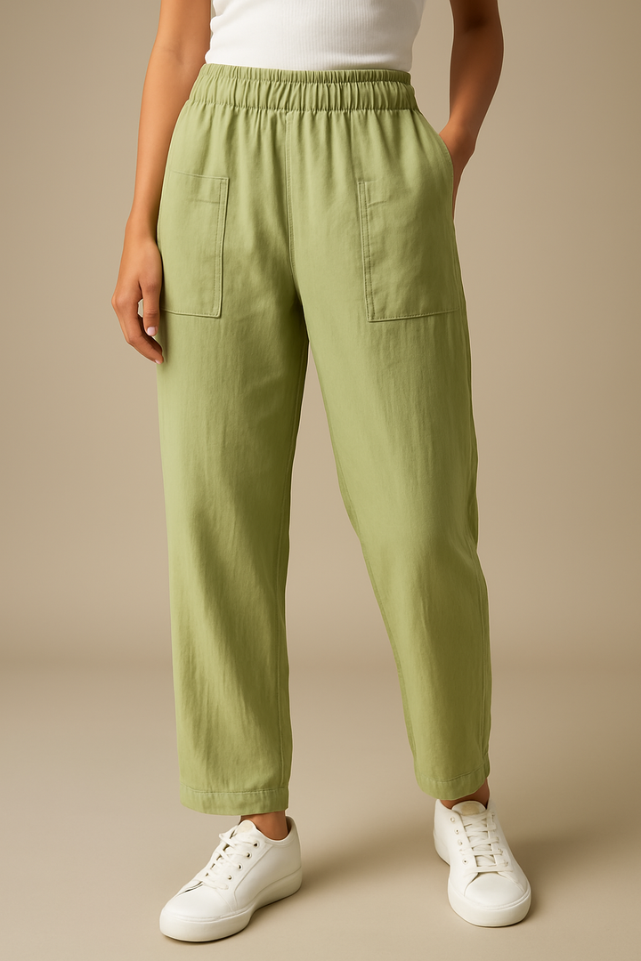 Isla – Coastal Linen Trousers