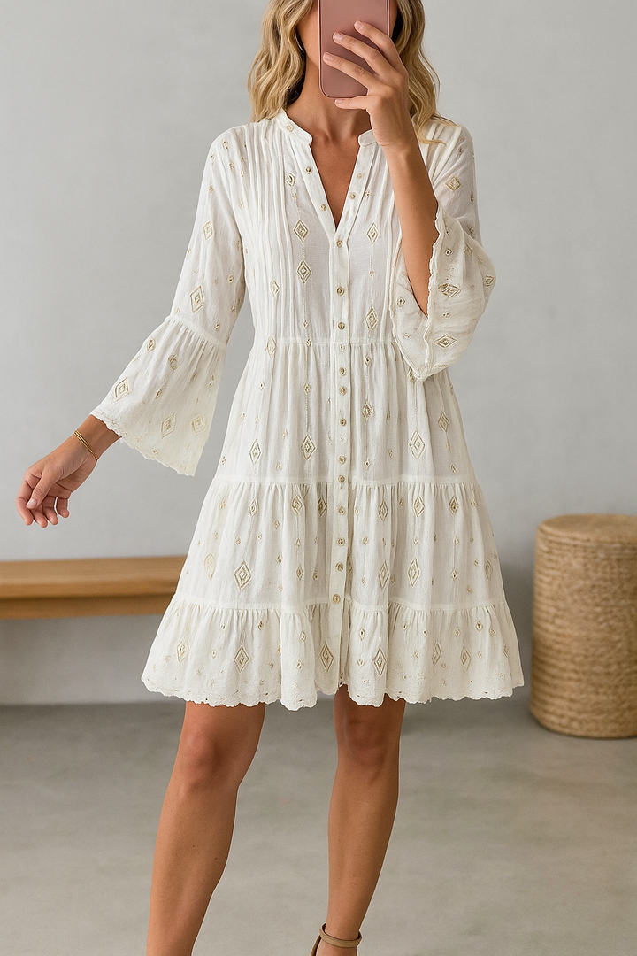 Nahla – Boho midi Dress