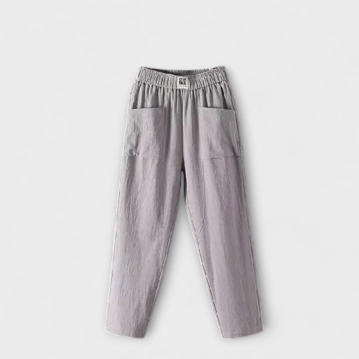 Isla – Coastal Linen Trousers