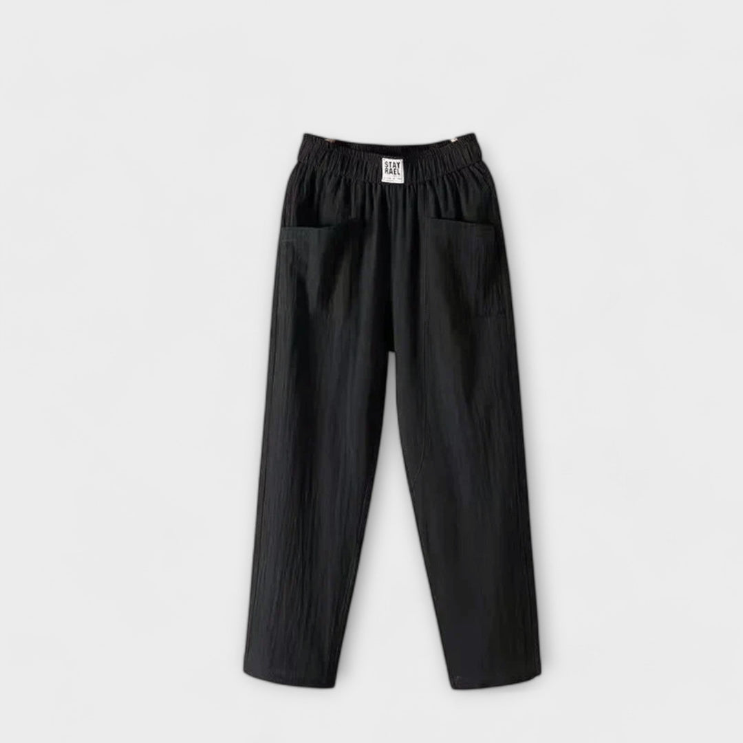 Isla – Coastal Linen Trousers