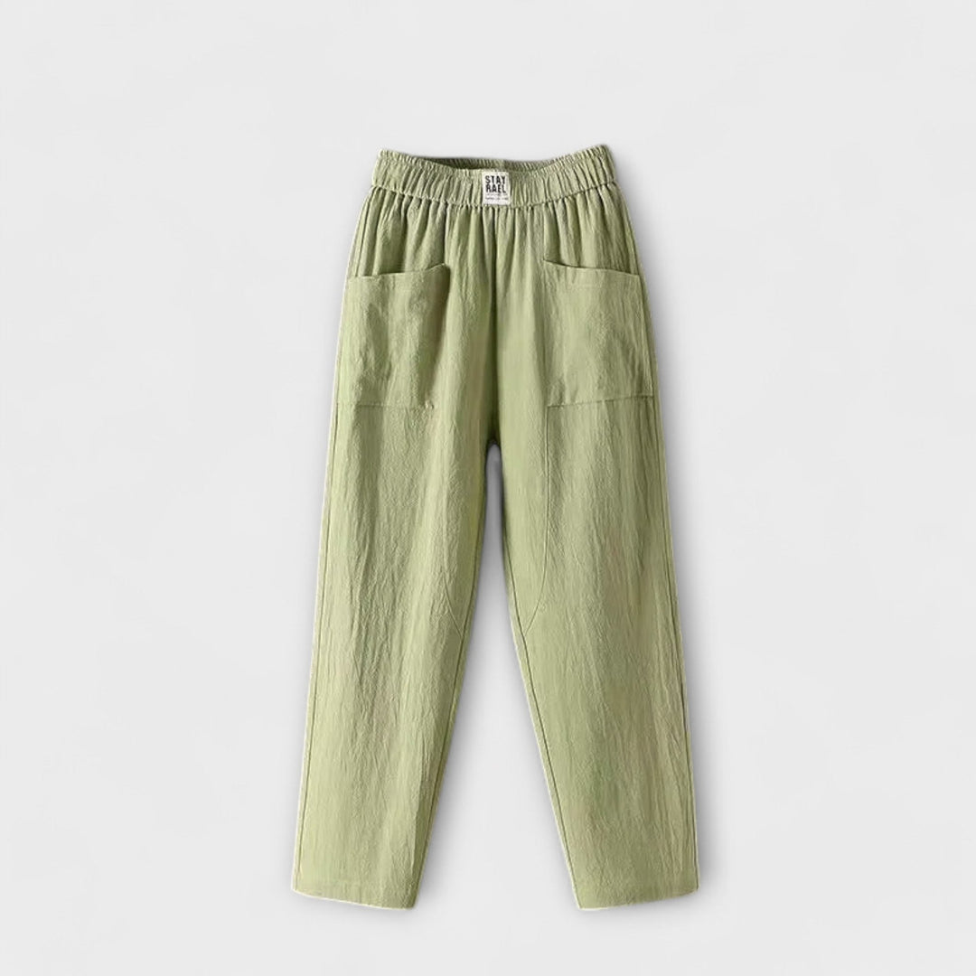 Isla – Coastal Linen Trousers