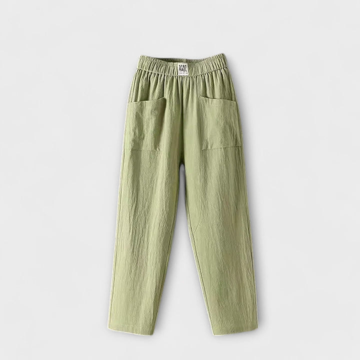 Isla – Coastal Linen Trousers