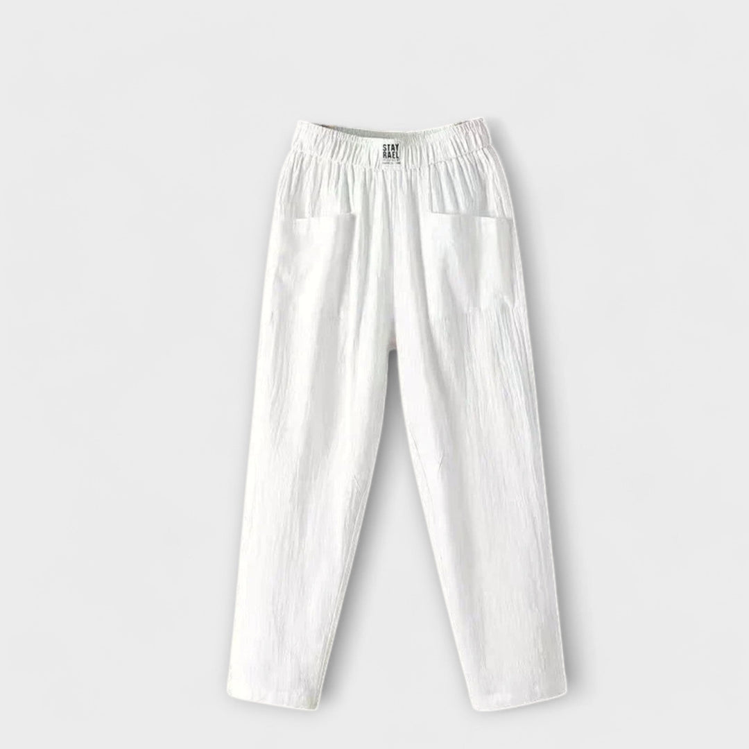 Isla – Coastal Linen Trousers