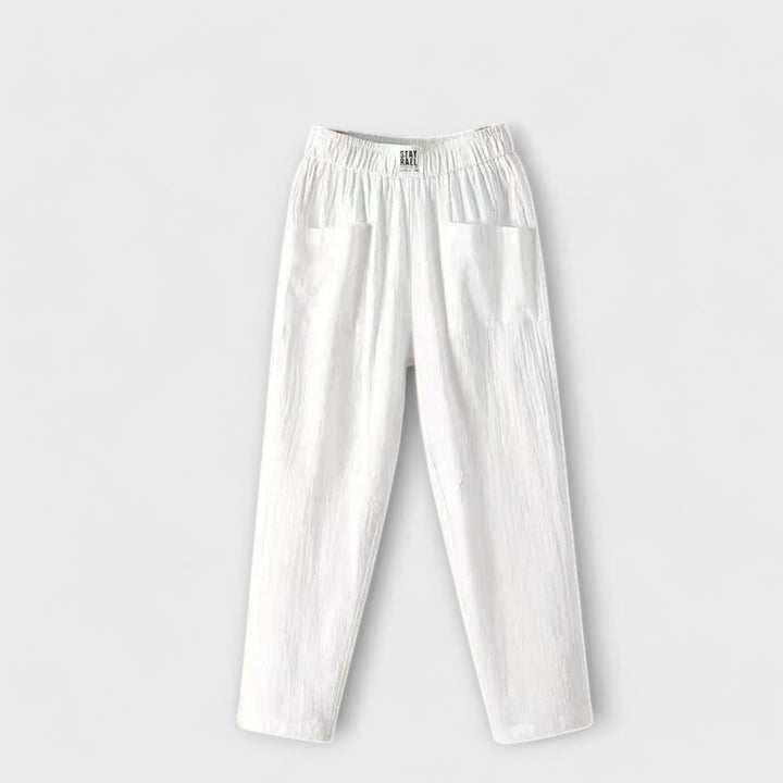 Isla – Coastal Linen Trousers