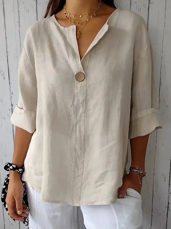 Marenna – Casual V-Neck Blouse