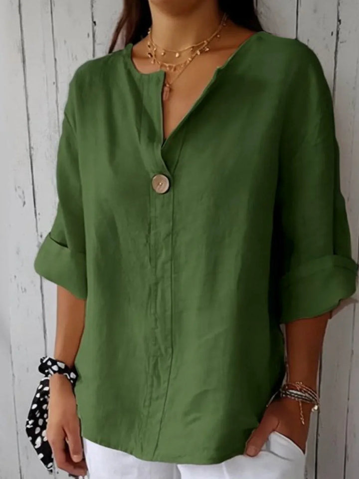 Marenna – Casual V-Neck Blouse