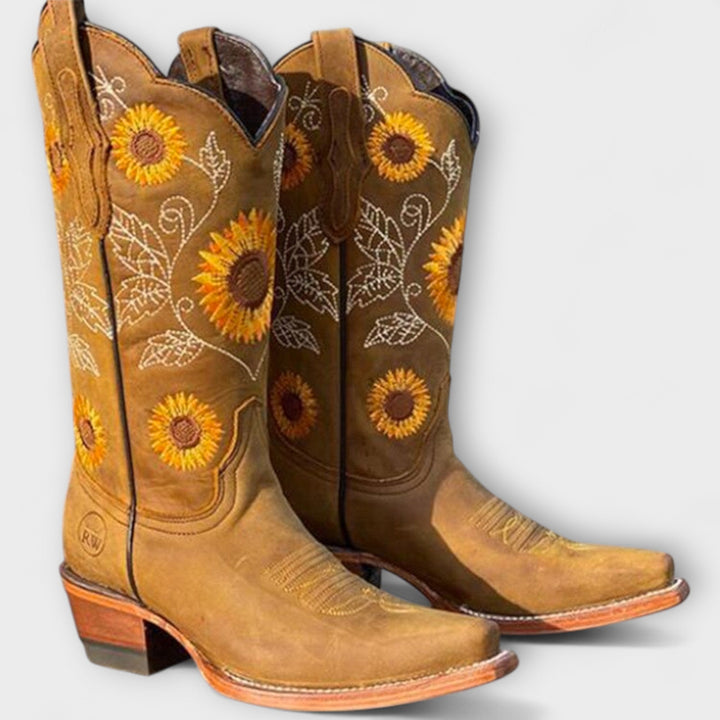Sunbloom – Western Boots