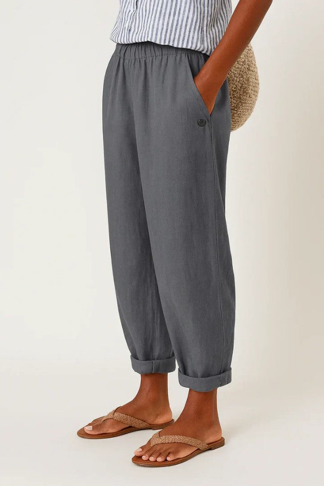 Clara – Timeless Linen-Cotton Pants