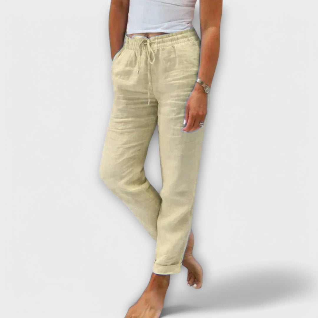 Lily – Light Linen Pants