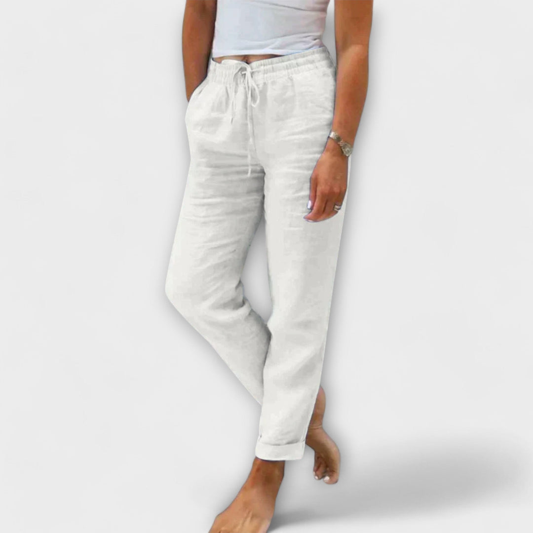 Lily – Light Linen Pants