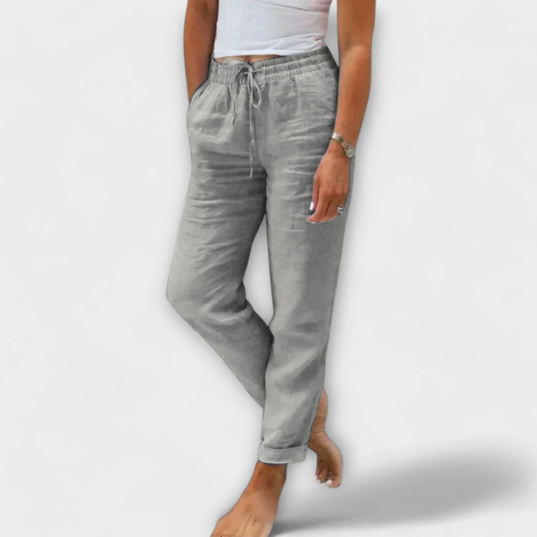 Lily – Light Linen Pants
