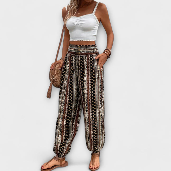 Indie – Ethnic Print Trousers
