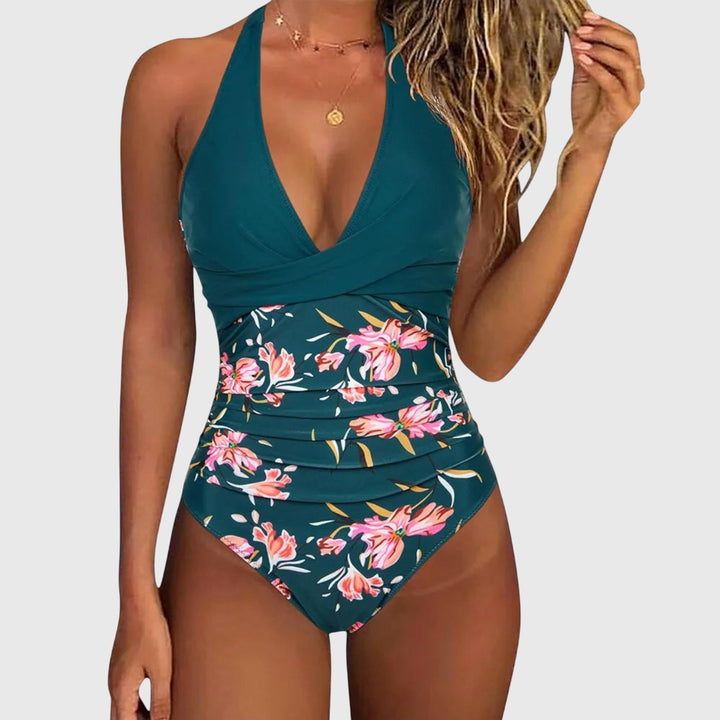 Florence – Elegant Deep-V Swimsuit