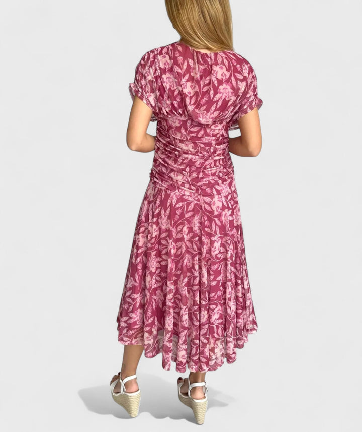 Christi – Off-Shoulder Printed Dress