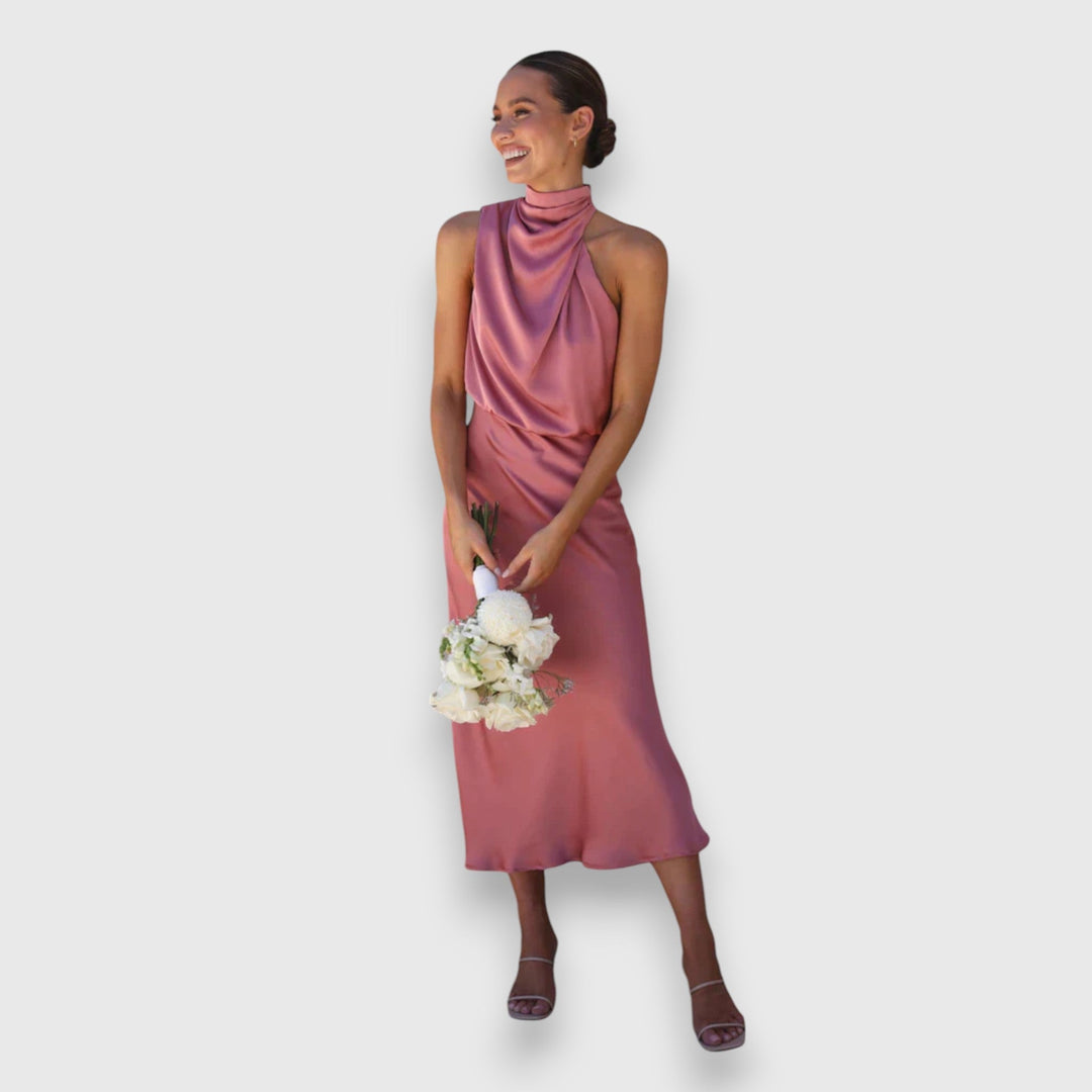 Zenaida – Silky Midi Dress