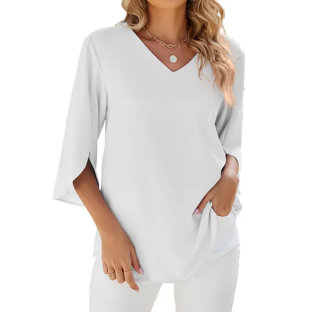 Haven – Soft V-Neck Top
