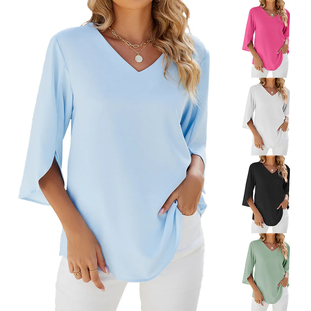Haven – Soft V-Neck Top