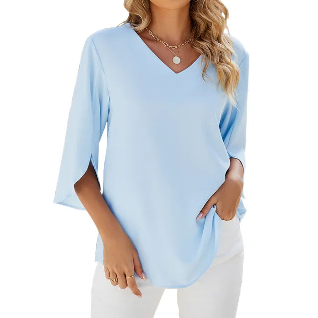Haven – Soft V-Neck Top