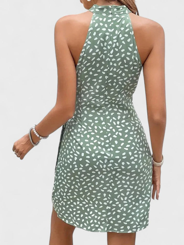 Jenny – Polka Dot Knit Dress