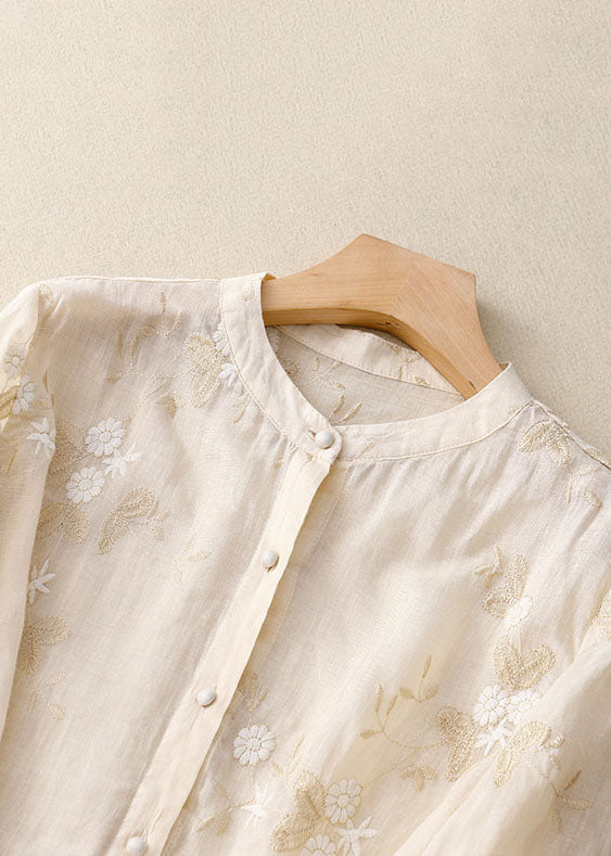 Madigan – Embroidered Classic Blouse