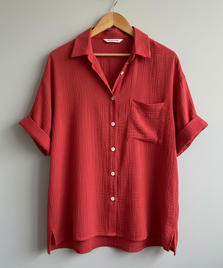 Elara – Short Sleeve Blouse