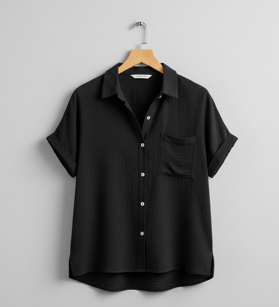 Elara – Short Sleeve Blouse