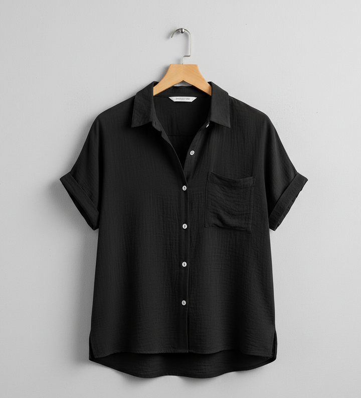 Elara – Short Sleeve Blouse