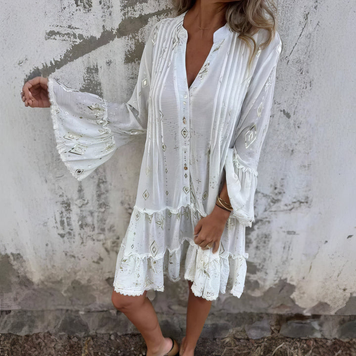Nahla – Boho midi Dress
