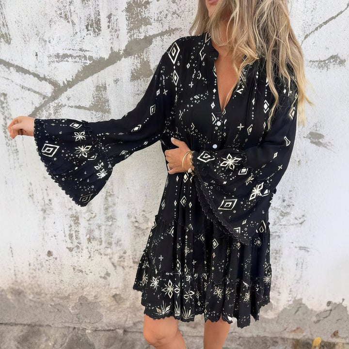 Nahla – Boho midi Dress